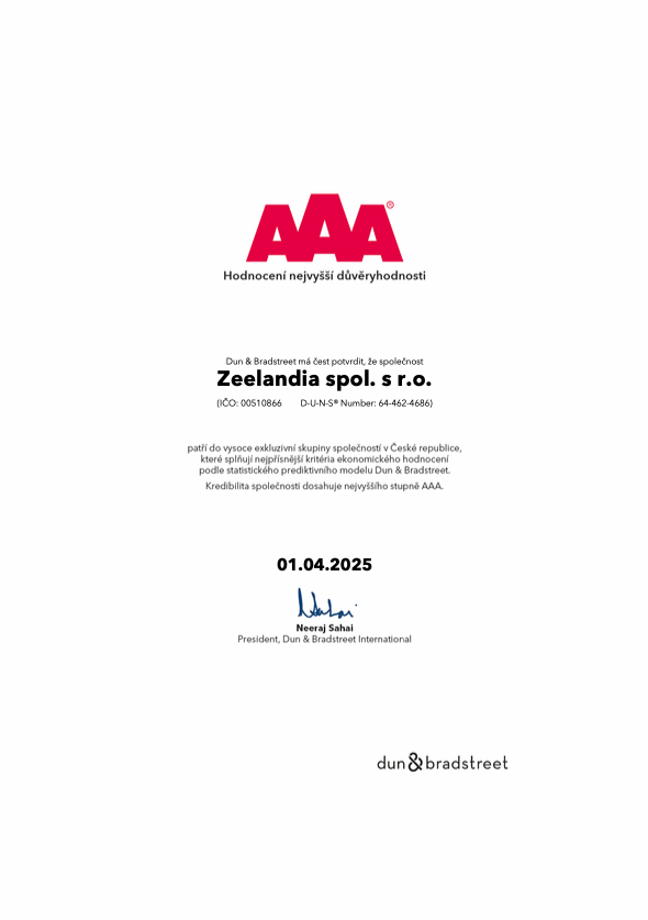 Czech Stability Award 2025
