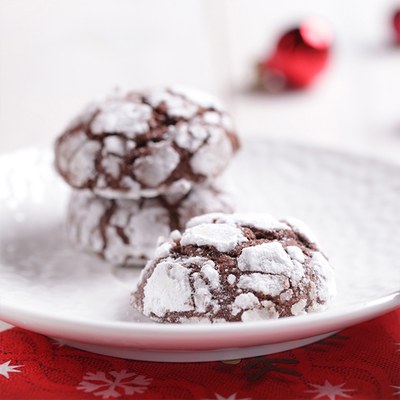 Crinkle cookies