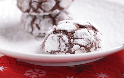 Crinkle cookies