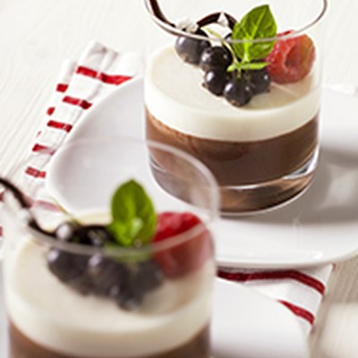 Duo panna cotta