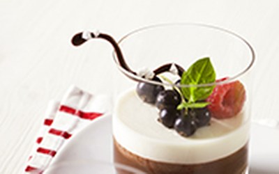 Duo panna cotta