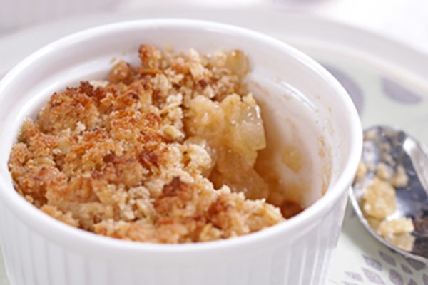 Hruškový crumble