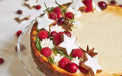 Adventní cheesecake