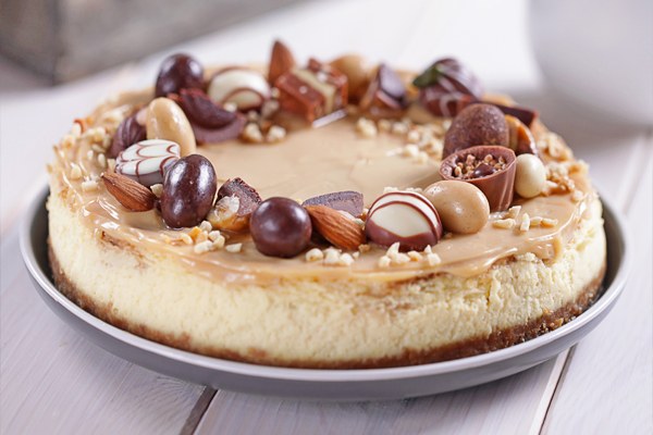 Cheesecake s karamelovou příchutí