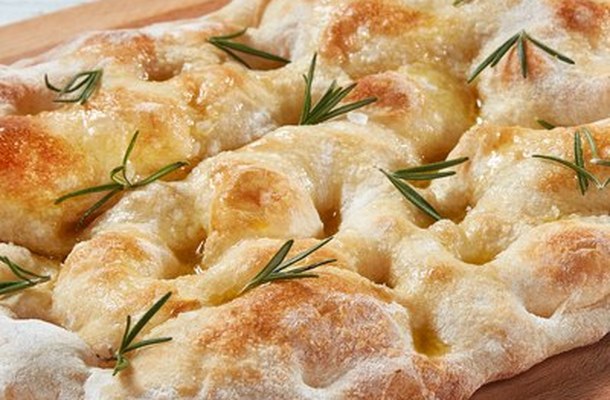 Foccacia s rozmarýnem
